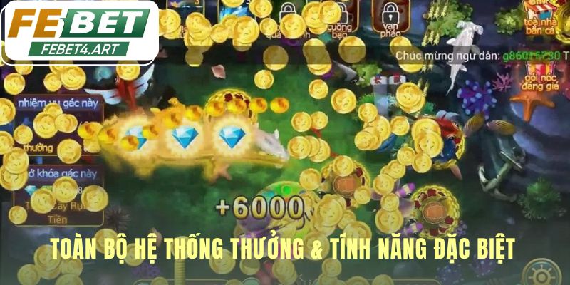 Jackpot Fishing nổi bật với 3 hũ thưởng lũy tiến