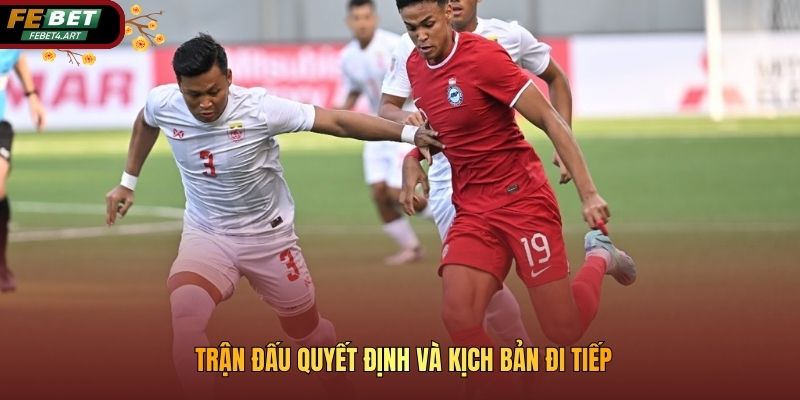 Trận đấu quyết định và kịch bản đi tiếp