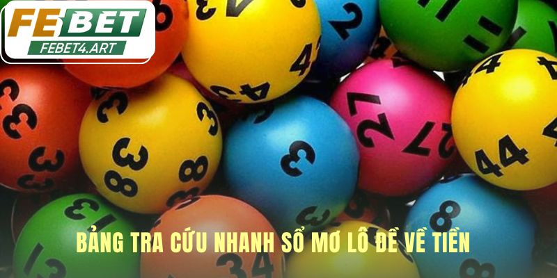 Bảng tra cứu nhanh giải đáp mơ thấy tiền đánh số mấy phổ biến
